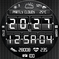 N-SPORT743 Flip Digital Watch