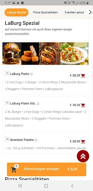 Pizzeria La Burg Screenshot 3