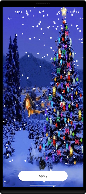 Chrisrtmas Live Wallpaper Screenshot 2