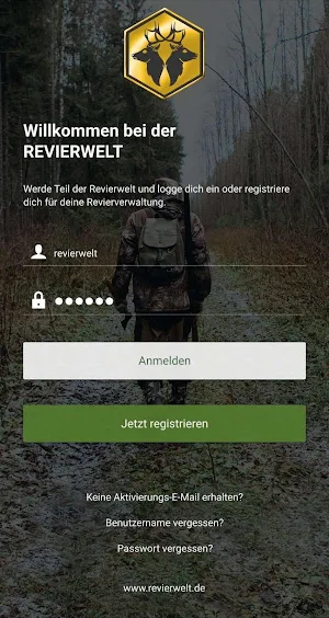 REVIERWELT Screenshot 0
