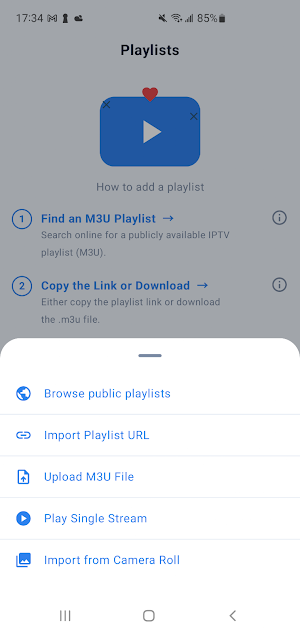 Smart OTT Player Screenshot 2