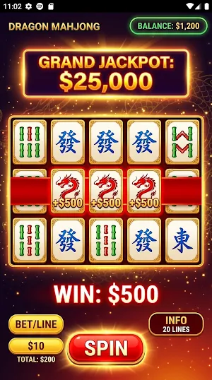 Dragon Mahjong: Spin to Win Screenshot 2
