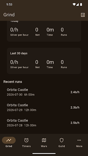 BDO Grind Tracker Companion Screenshot 3