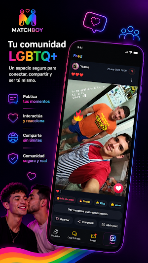 MatchBoy: Comunidad LGBT Screenshot 0