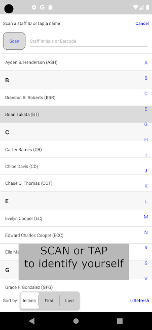 Lucidea Location Manager Screenshot 1