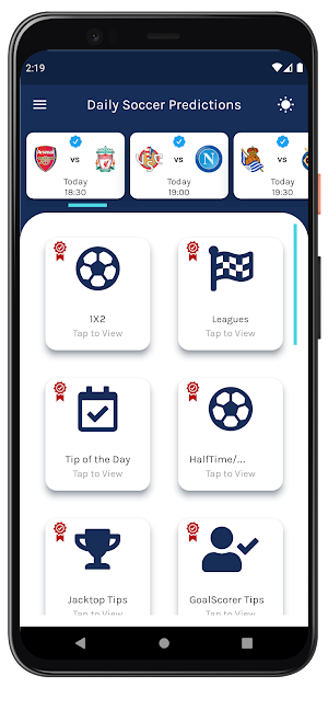 Soccer Predictions: Turbo Tips Screenshot 1