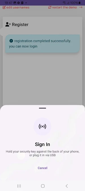 Authnkey - FIDO Bridge Screenshot 0