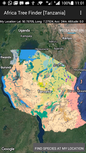 Tanzania Tree Species Finder Screenshot 0