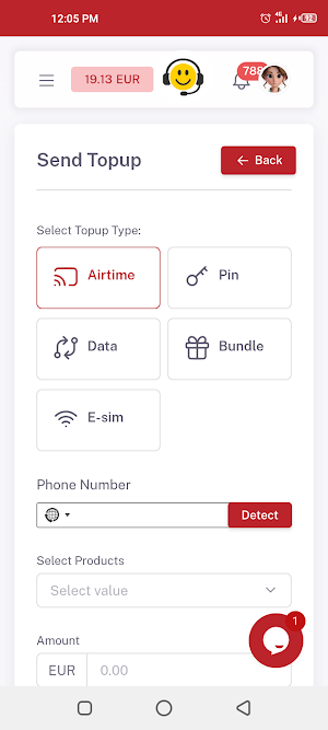 Instant Topup Screenshot 2