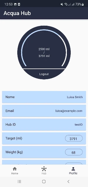 Acqua Hub Screenshot 2