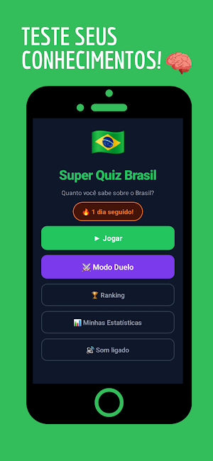 Super Quiz Brasil Screenshot 0