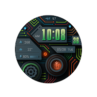 Colorful Circuit For Wear OS