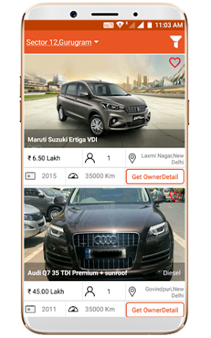GaddiBecho - Car Sell and Buy Screenshot 1