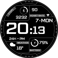 Digital Wuxysyp Watch face
