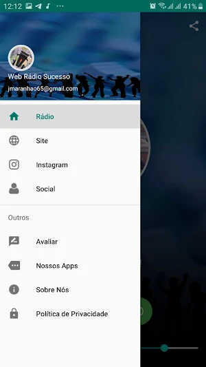 Web Rádio Sucesso Screenshot 1