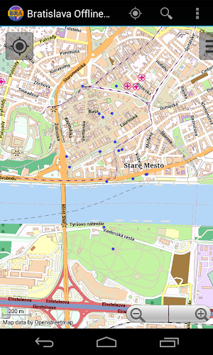 Bratislava Offline City Map Screenshot 1