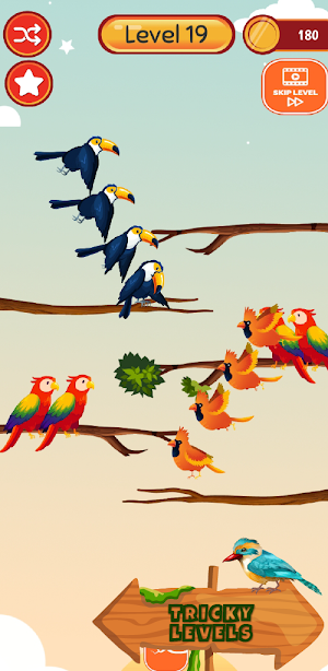 Bird Sort – Color Puzzle Game Screenshot 3