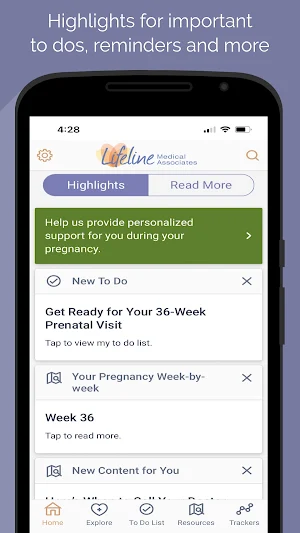 My Baby's Lifeline Screenshot 1