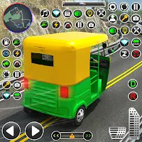 Real Rickshaw Game - Taxi Game