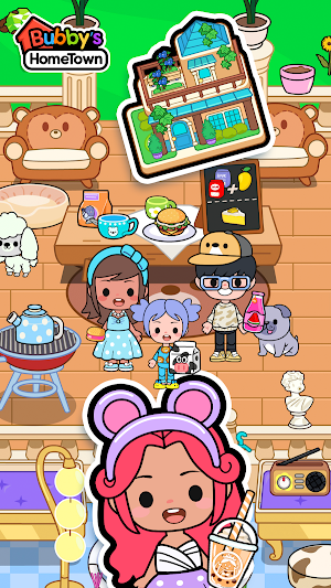 Bubby's Dollhouse Summer Town Screenshot 3