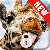 Giraffe Animal HD Lock