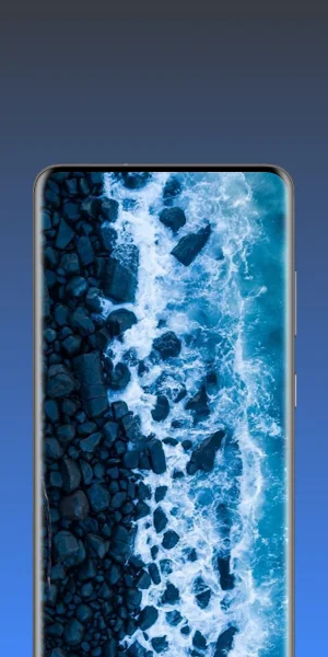 blue wallpaper HD Screenshot 3