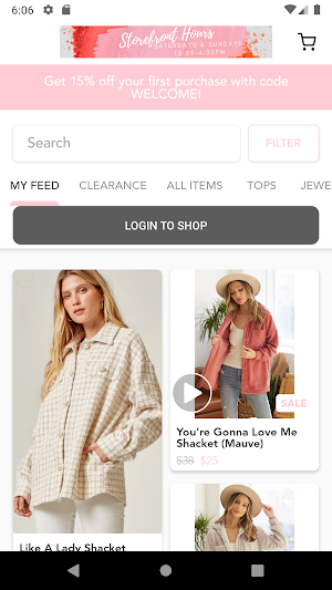 Clover Crown Boutique Screenshot 1
