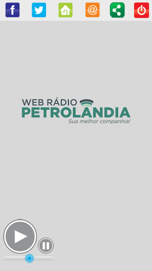 Web Rádio Petrolândia Screenshot 1