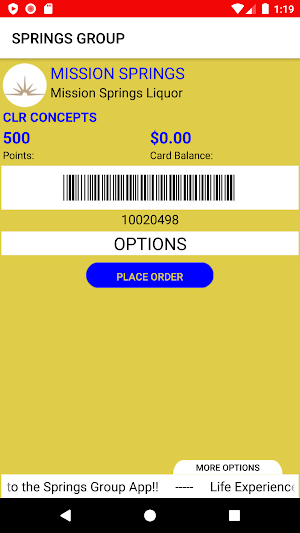 Springs VIP Screenshot 1