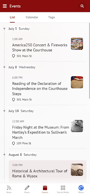 Bradford County History Screenshot 1