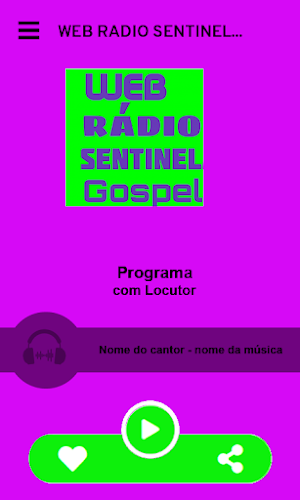 WEB RÁDIO SENTINELA GOSPEL Screenshot 1