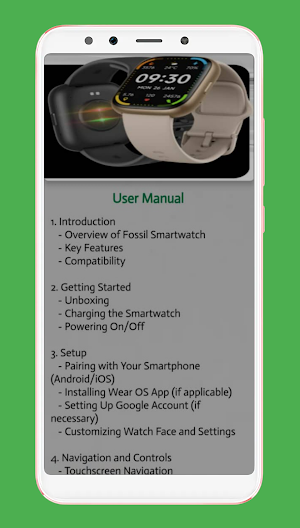 fossil smartwatch guide Screenshot 3