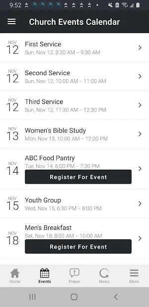 Alpine Bible Church Screenshot 2