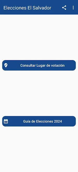 Lugar de Votacion El Salvador Screenshot 0