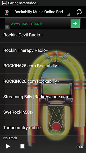 Rockabilly Music Online Radio Screenshot 1