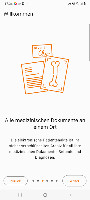 DAK ePA Screenshot 2