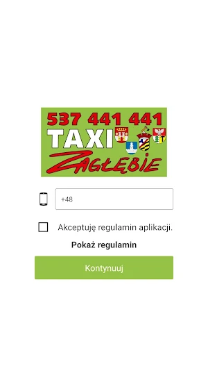 Taxi Zagłębie Screenshot 1