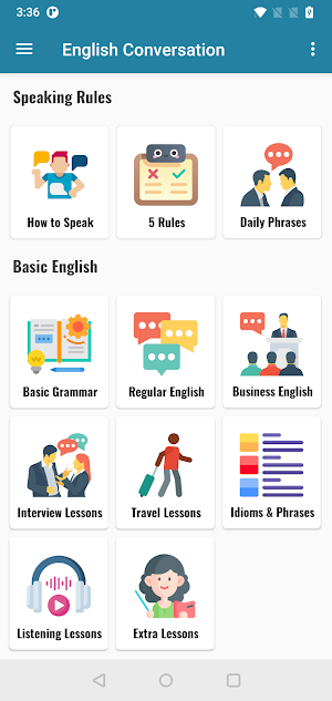 English Conversation Practice Screenshot 1