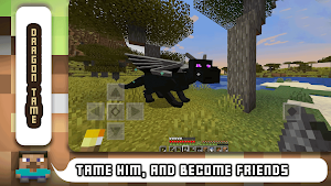 Dragon Tame Addon for MCPE Screenshot 0