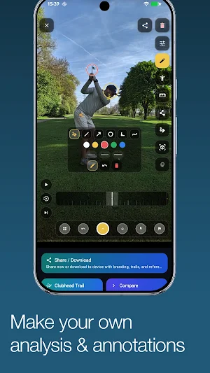 DeepSwing Golf Swing Analyzer Screenshot 3