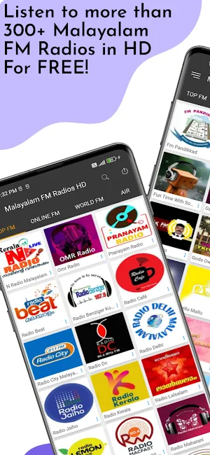 Malayalam FM Radios HD Screenshot 0