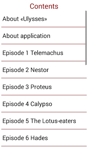 Ulysses by James Joyce Screenshot 3
