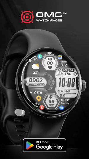 Hybrid Watch Face OMG 318 Screenshot 2
