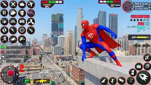 Speed Hero: Flying Spider Hero Screenshot 1