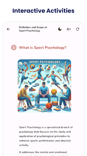 Sport Psychology Screenshot 1