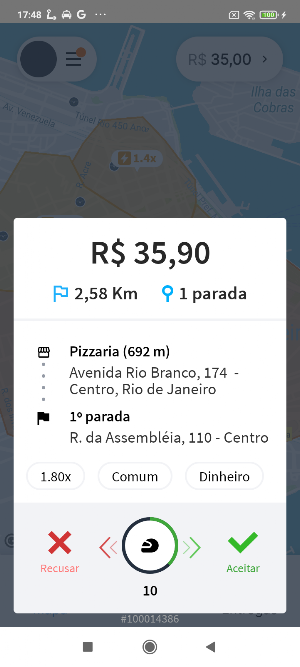 iRush - Entregador Screenshot 2