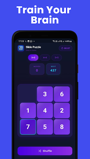 Slide Puzzle – Number Game Screenshot 2