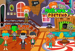 My Pretend Halloween - Trick or Treat Town Friends Screenshot 1