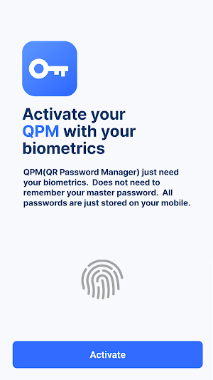 QR Password Manager Screenshot 3