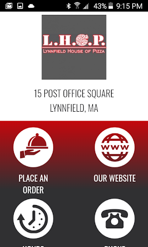 Lynnfield House of Pizza Screenshot 0